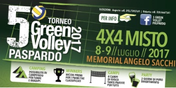 Quinto torneo di Green Volley a Paspardo