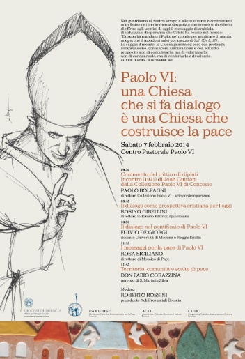 Un convegno sul Beato Paolo VI e la pace
