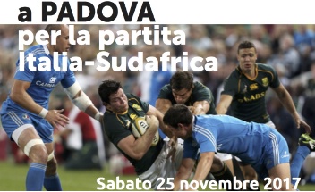 Italia-Sudafrica di Rugby a Padova