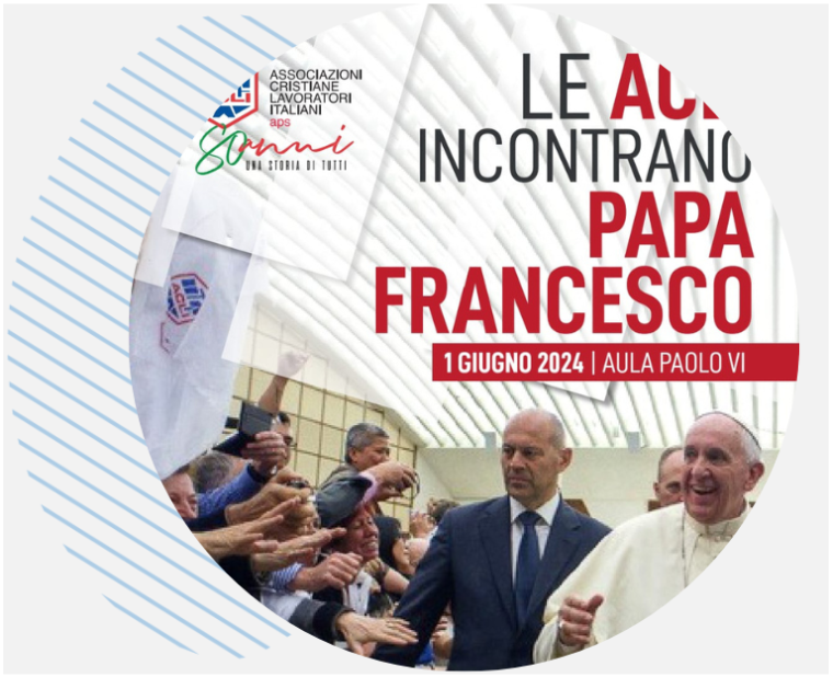 A Roma per l'incontro di Papa Francesco con le Acli