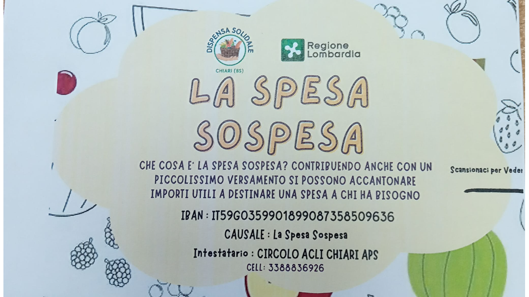 Da spreco a risorsa: le attività della Dispensa solidale del circolo Acli di Chiari